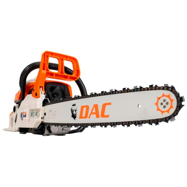Fierăstrău cu lanţ Ruris Dac 506 pe benzină/ Orange photo 7