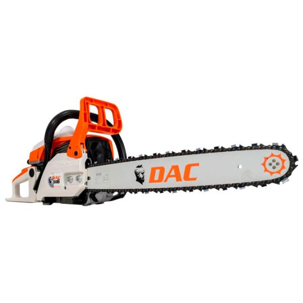 Fierăstrău cu lanţ Ruris Dac 506 pe benzină/ Orange photo 9