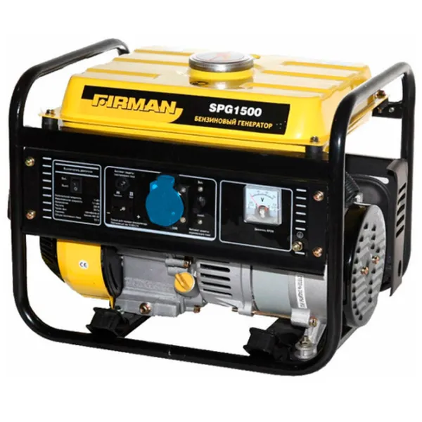 Generator de curent Firman SPG 1500 230 V Benzină/ 1 kW photo 2 Generator de curent Firman SPG 1500 230 V Benzină/ 1 kW photo 2