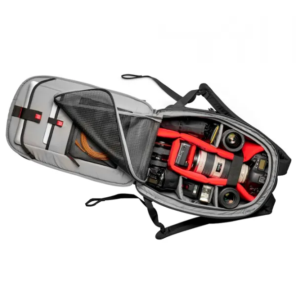 Rucsac pentru aparat foto Manfrotto RedBee-310 Nylon/ Black photo 3