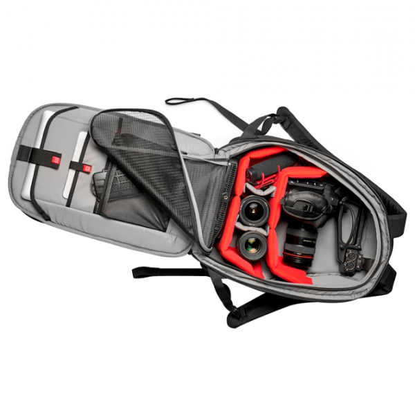 Rucsac pentru aparat foto Manfrotto RedBee-310 Nylon/ Black photo 4
