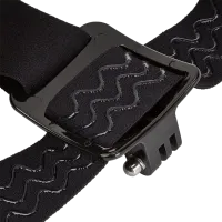 Suport reglabil de prindere cameră action Forever Head Strap Black photo 4