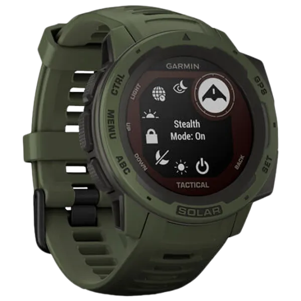 Умные часы Garmin Instinct Solar 0.9"/ 010-02293-04/ Moss photo 3