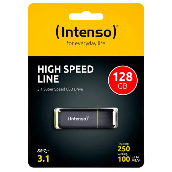 Intenso High Speed Line 128 ГБ Черный photo 3