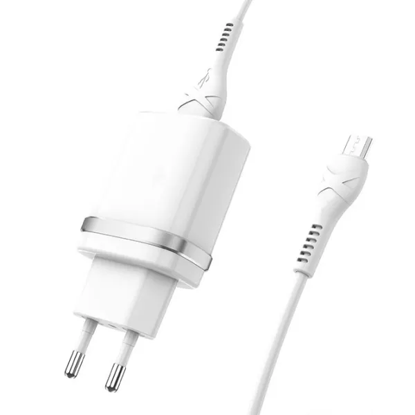 Încărcător de rețea EVO USB QC3.0 (MicroUSB) 3 A/ White photo 5