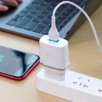 Încărcător de rețea EVO USB QC3.0 (MicroUSB) 3 A/ White photo 6