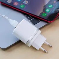 Încărcător de rețea EVO USB QC3.0 (MicroUSB) 3 A/ White photo 7