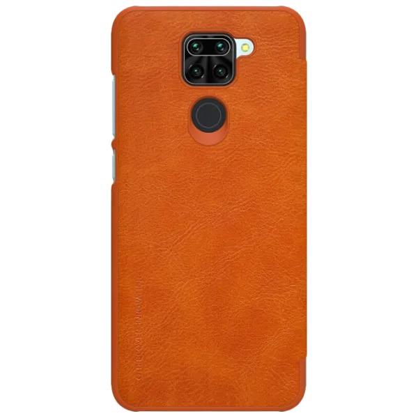 Husă pentru smartphone Xiaomi Redmi Note 9 Nillkin/ Flip Cover/ Leather/ TPU/ Brown photo 2 Husă pentru smartphone Xiaomi Redmi Note 9 Nillkin/ Flip Cover/ Leather/ TPU/ Brown photo 2