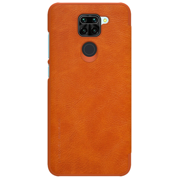 Husă pentru smartphone Xiaomi Redmi Note 9 Nillkin/ Flip Cover/ Leather/ TPU/ Brown photo 2 Husă pentru smartphone Xiaomi Redmi Note 9 Nillkin/ Flip Cover/ Leather/ TPU/ Brown photo 2