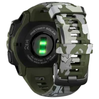 Ceas inteligent Garmin Instinct Solar 0.9"/ 010-02293-06/ Lichen Camo photo 5