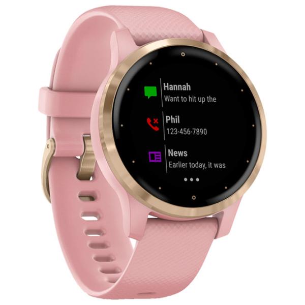 Ceas inteligent Garmin Vivoactive 4S 1.1"/ 010-02172-34/ Light Gold photo 3