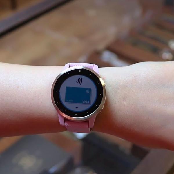 Ceas inteligent Garmin Vivoactive 4S 1.1"/ 010-02172-34/ Light Gold photo 7
