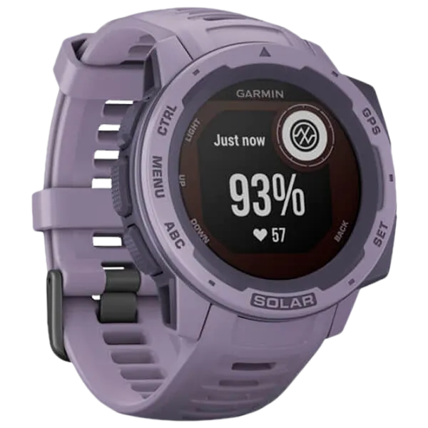 Умные часы Garmin Instinct Solar 0.9"/ 010-02293-02/ Orchid photo 3