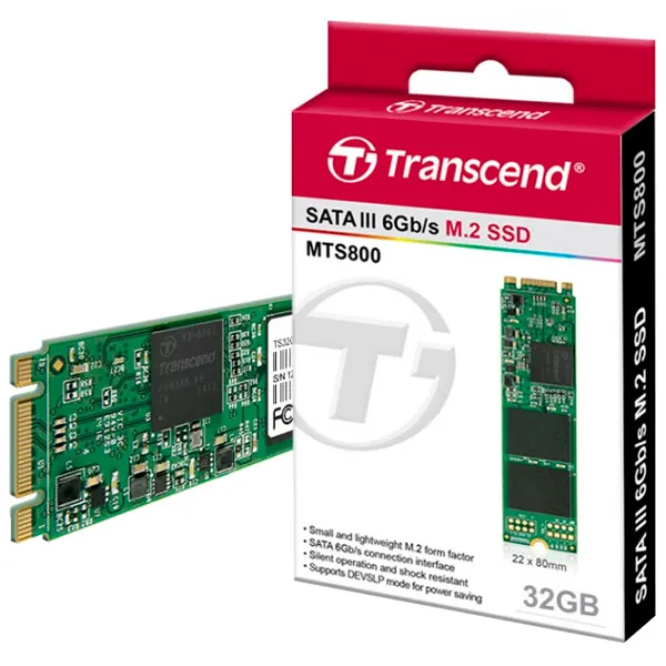 SSD Transcend MTS800S 32 ГБ M.2 photo 5