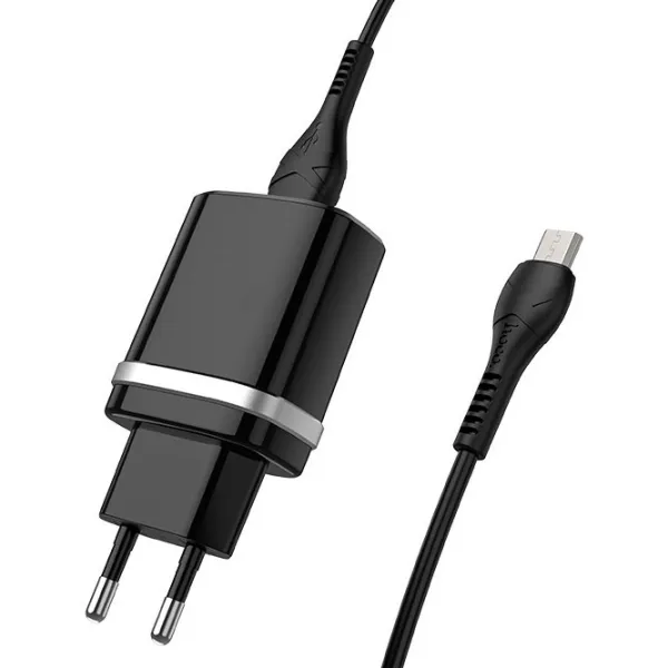 Сетевое зарядное устройство EVO USB QC3.0 (MicroUSB) 3 A/ Черный photo 4