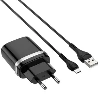 Încărcător de rețea EVO USB QC3.0 (MicroUSB) 3 A/ Black photo 5