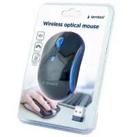 Mouse Gembird MUSW-4B-03 Black photo 3