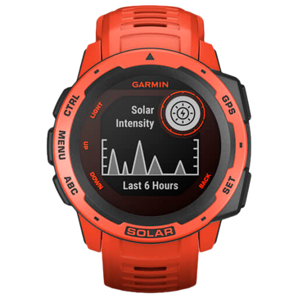 Умные часы Garmin Instinct Solar 0.9"/ 010-02293-20/ Flame Red photo 2