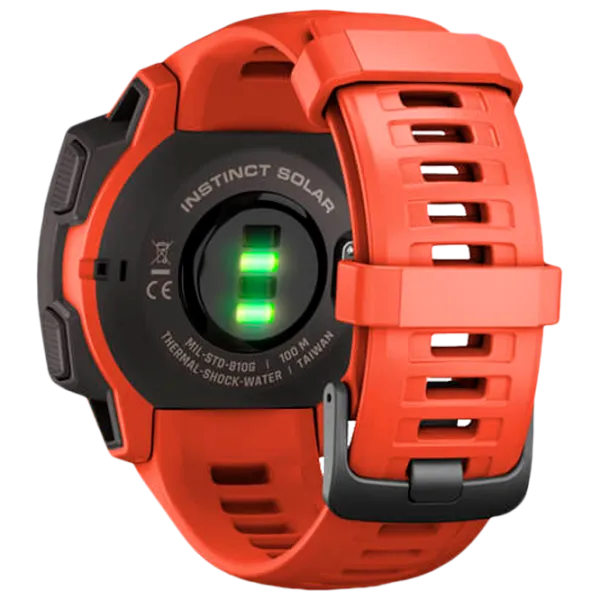 Умные часы Garmin Instinct Solar 0.9"/ 010-02293-20/ Flame Red photo 5