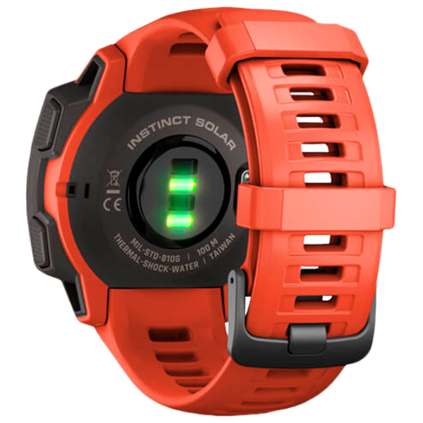 Умные часы Garmin Instinct Solar 0.9"/ 010-02293-20/ Flame Red photo 5