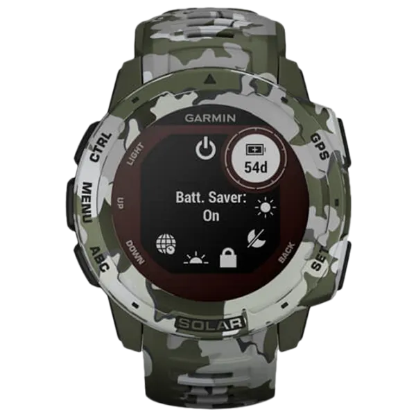 Умные часы Garmin Instinct Solar 0.9"/ 010-02293-05/ Графитовый Графитовый камуфляж photo 2