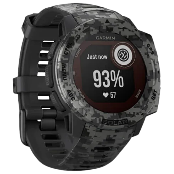 Умные часы Garmin Instinct Solar 0.9"/ 010-02293-05/ Графитовый Графитовый камуфляж photo 3