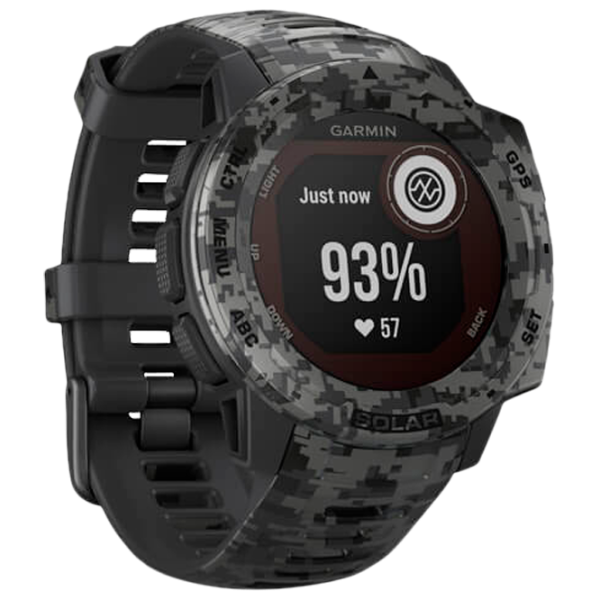 Умные часы Garmin Instinct Solar 0.9"/ 010-02293-05/ Графитовый Графитовый камуфляж photo 3
