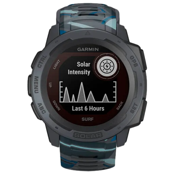 Умные часы Garmin Instinct Solar 0.9"/ 010-02293-07/ Pipeline photo 2