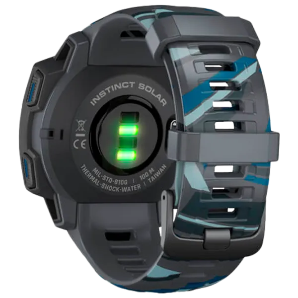 Умные часы Garmin Instinct Solar 0.9"/ 010-02293-07/ Pipeline photo 5