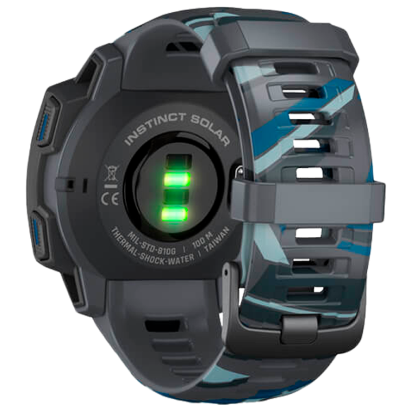 Умные часы Garmin Instinct Solar 0.9"/ 010-02293-07/ Pipeline photo 5