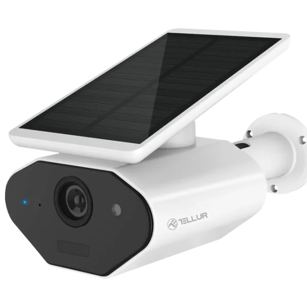 Камера видеонаблюдения Tellur Solara PIR Беспроводные/ Белый photo 2 Камера видеонаблюдения Tellur Solara PIR Беспроводные/ Белый photo 2