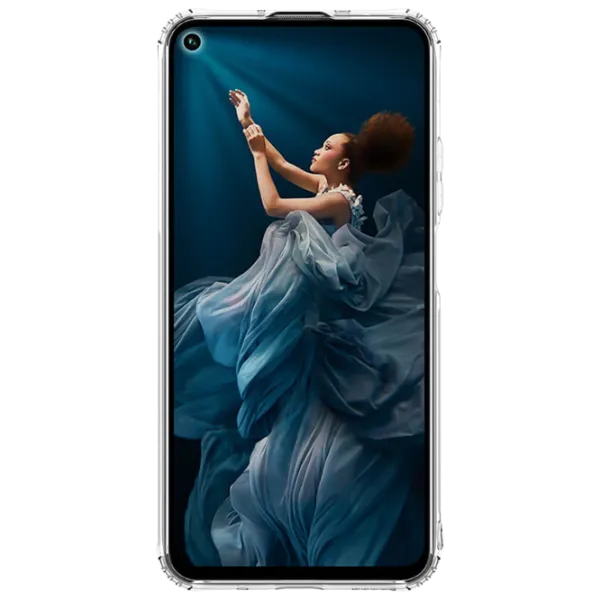Husă pentru smartphone Huawei Nova 5T Nillkin/ Back/ TPU/ Transparent White photo 2