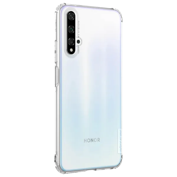 Husă pentru smartphone Huawei Nova 5T Nillkin/ Back/ TPU/ Transparent White photo 3
