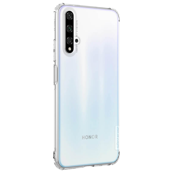 Husă pentru smartphone Huawei Nova 5T Nillkin/ Back/ TPU/ Transparent White photo 3