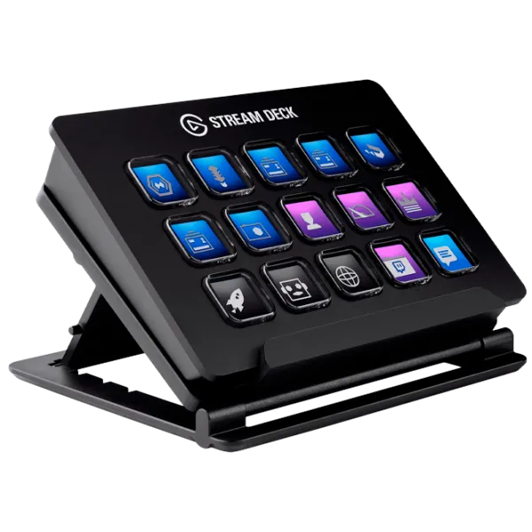 Controler pentru stream Elgato Live Content Creation 15 Keys Cu fir/ Black photo 2 Controler pentru stream Elgato Live Content Creation 15 Keys Cu fir/ Black photo 2