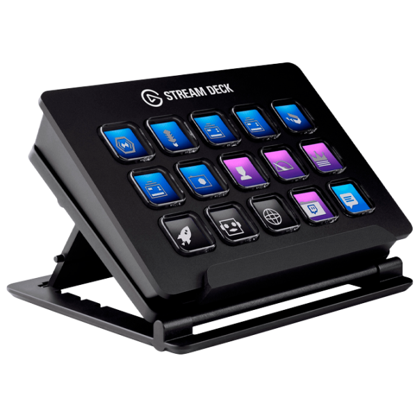 Controler pentru stream Elgato Live Content Creation 15 Keys Cu fir/ Black photo 2 Controler pentru stream Elgato Live Content Creation 15 Keys Cu fir/ Black photo 2