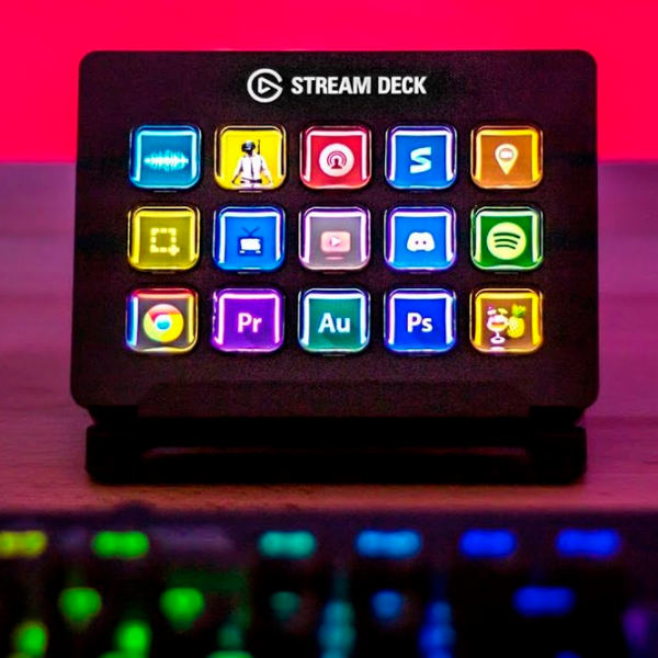 Controler pentru stream Elgato Live Content Creation 15 Keys Cu fir/ Black photo 5 Controler pentru stream Elgato Live Content Creation 15 Keys Cu fir/ Black photo 5