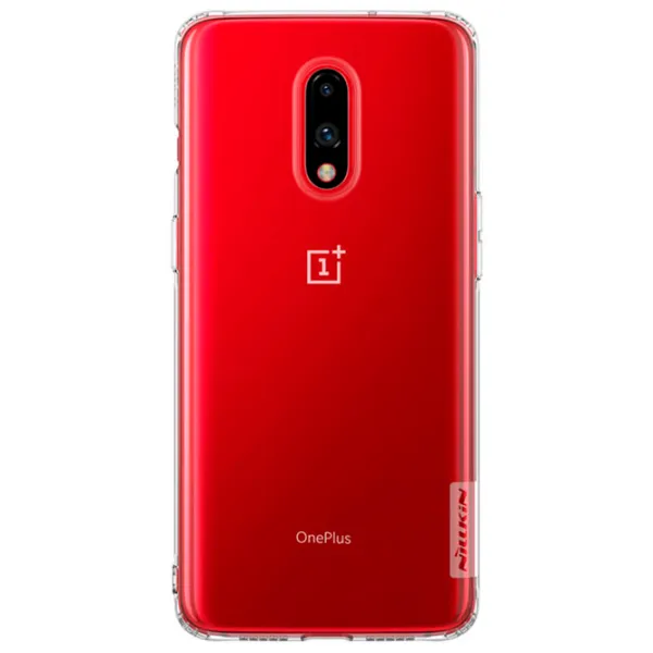 Husă pentru smartphone OnePlus 7 Nillkin/ Back/ TPU/ Transparent White photo 2