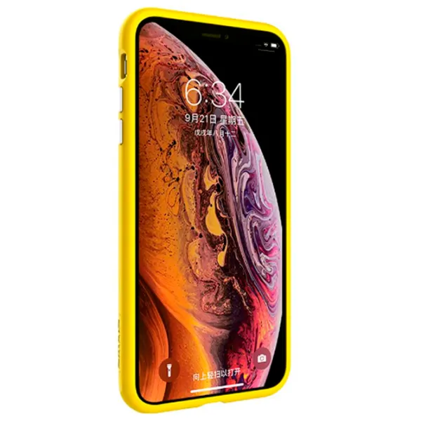 Husă pentru smartphone Apple iPhone XR Nillkin/ Back/ TPU/ Yellow photo 3 Husă pentru smartphone Apple iPhone XR Nillkin/ Back/ TPU/ Yellow photo 3