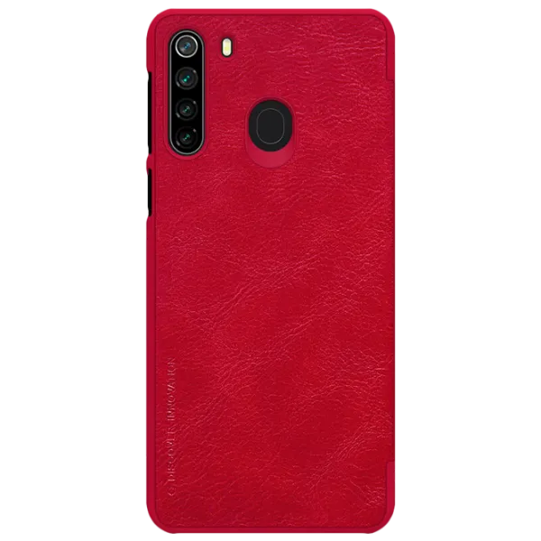 Husă pentru smartphone Samsung Galaxy A21 Nillkin/ Flip Cover/ Leather/ TPU/ Red photo 2