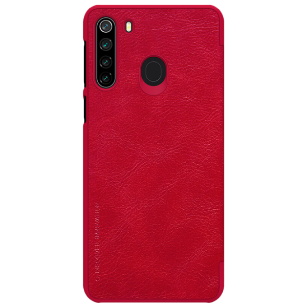 Husă pentru smartphone Samsung Galaxy A21 Nillkin/ Flip Cover/ Leather/ TPU/ Red photo 2