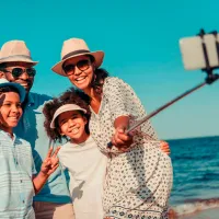 Selfie Stick Tellur M76BF Bluetooth/ Blue photo 4