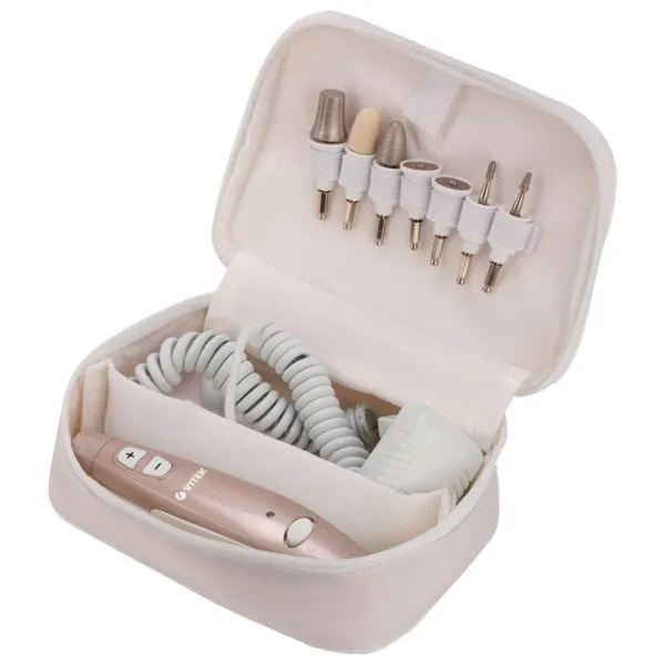 Set pentru manichiură și pedichiură Vitek VT-2214 Beige photo 5