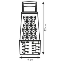 Тёрка Tescoma Handy 643788 Многофункциональная/ Нержавеющая сталь photo 2