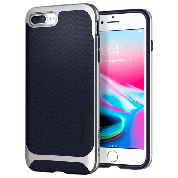 Husă pentru smartphone Apple iPhone 7/ 8 Plus Spigen/ Back/ PC/ Blue Gray photo 2 Husă pentru smartphone Apple iPhone 7/ 8 Plus Spigen/ Back/ PC/ Blue Gray photo 2