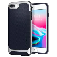 Husă pentru smartphone Apple iPhone 7/ 8 Plus Spigen/ Back/ PC/ Blue Gray photo 2