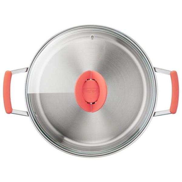 Набор кастрюль Tefal G720S674 5.2 л Нержавеющая сталь/ Стальной photo 4 Набор кастрюль Tefal G720S674 5.2 л Нержавеющая сталь/ Стальной photo 4