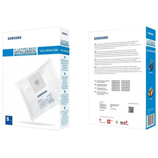 Мешок Samsung VCA-VP54/ XSB Microfiber/ White photo 3