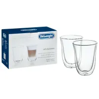 Set de pahare DeLonghi DBWALLLATTE 0.22l 2 buc. Transparent photo 2