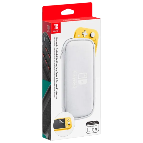 Кейс и защитное стекло для Nintendo Switch Lite Nintendo Switch Lite/ Серый photo 2